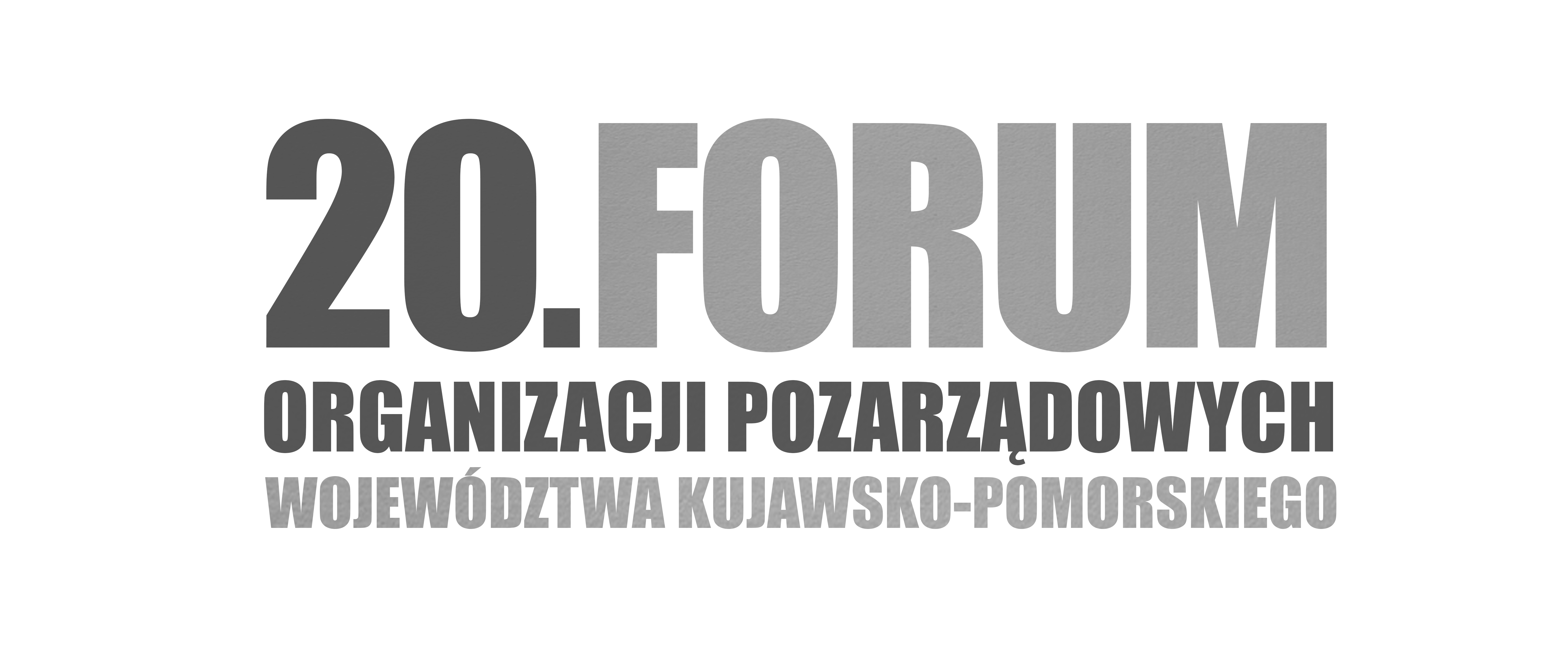 Plakat forum NGO